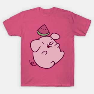 Watermelon Pig T-Shirt